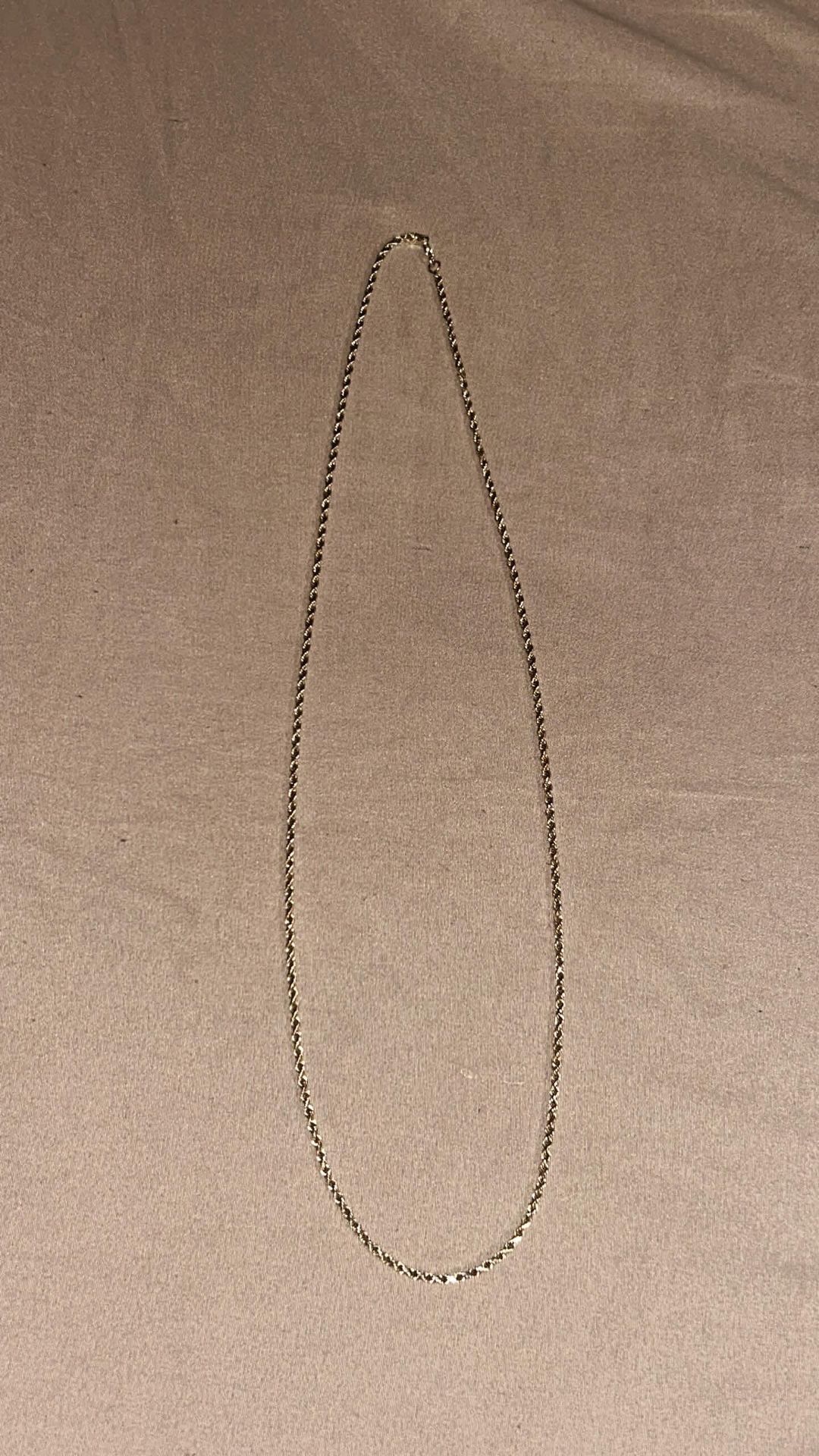 14k gold rope chain