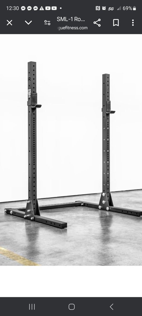 Rogue squat bench press rack 💪