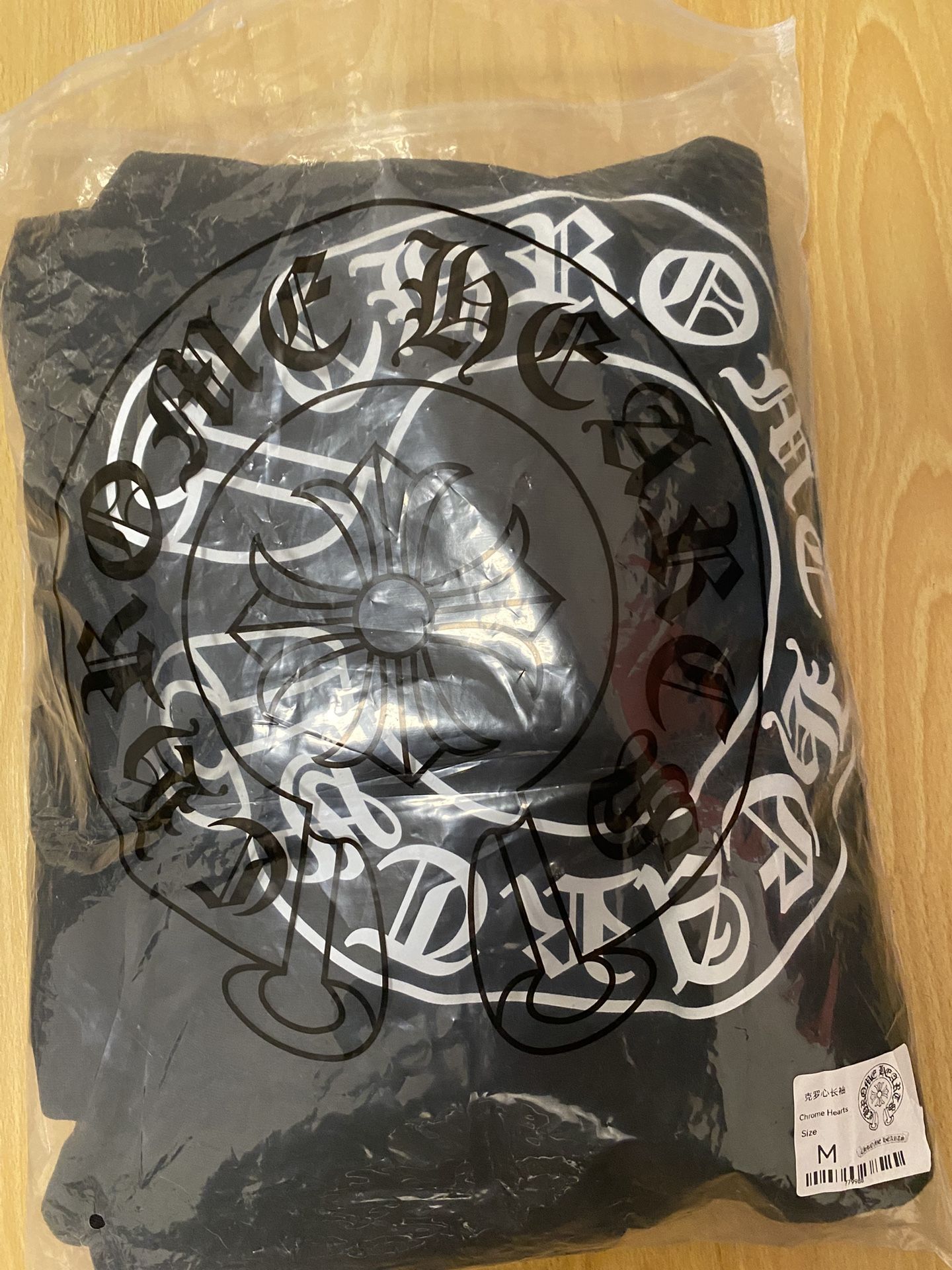 Black Chrome Hearts Hoodie Size m