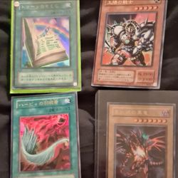 Authentic yugioh cards