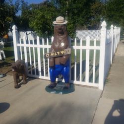 Aluminum Smokey The Bear $700