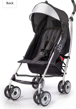 Summer Infant 3D Lite Stroller - Jet Black