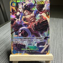 Monkey.D.Luffy (118) OP11-118 A Fist of Divine Speed Foil