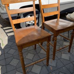 Two Bar Stool Chairs