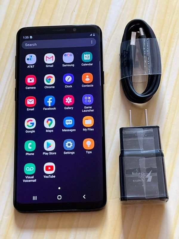 Samsung Galaxy S9+ Plus  , Factory Unlocked,  Excellent Condition Like New 
