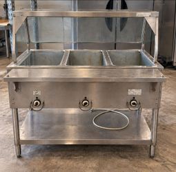 Duke 3-Well Commercial Electric Steam Table