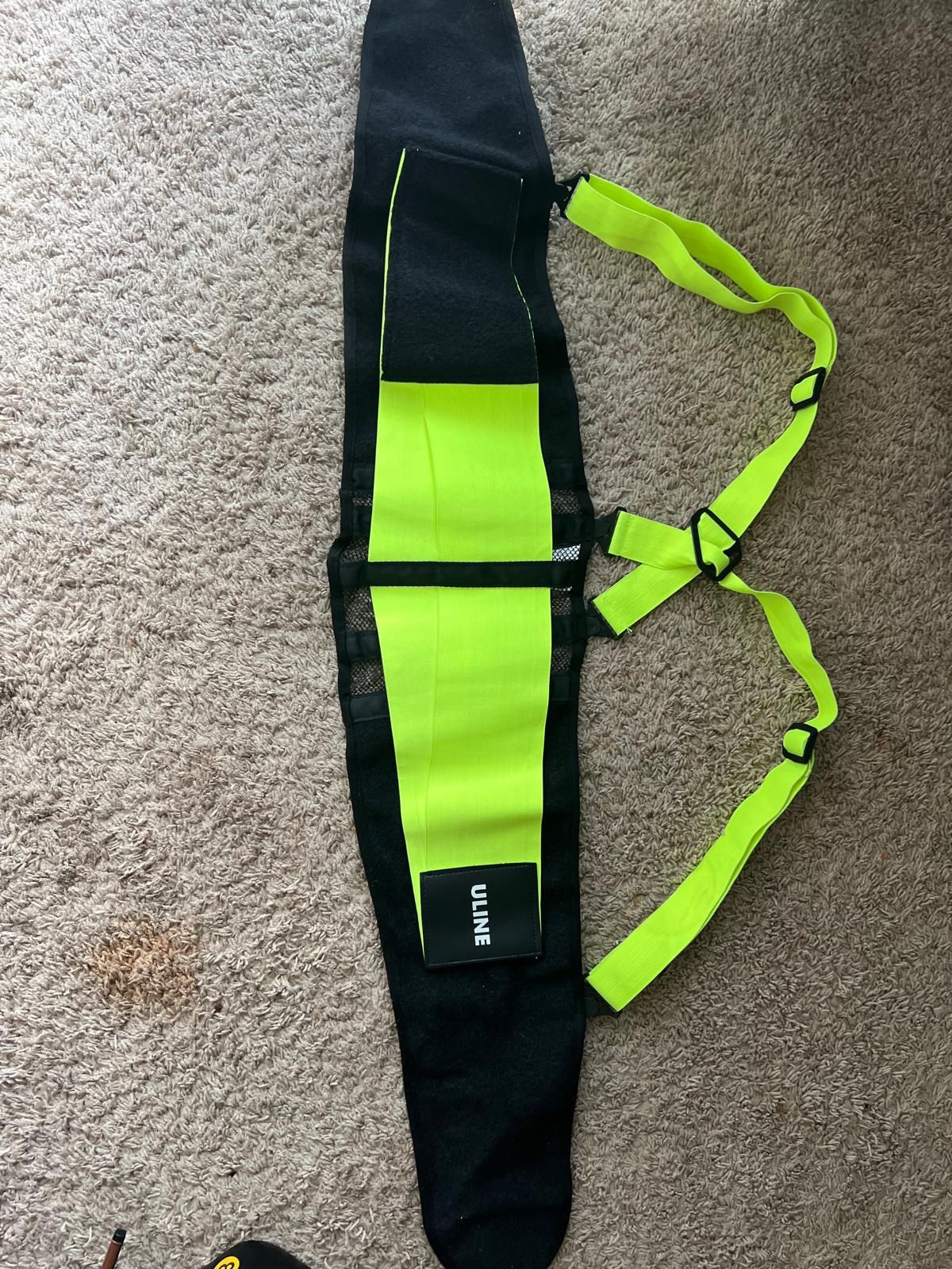 Uline Green Back Brace