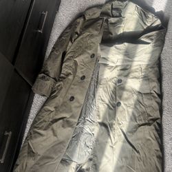 Military Men’s Trench Coat