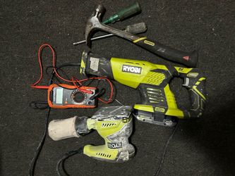 Mixed Tool Lot – Ryobi, Klein, Stanley