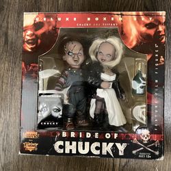 Movie Maniac Bride Of Chucky Set Chucky and Tiffany