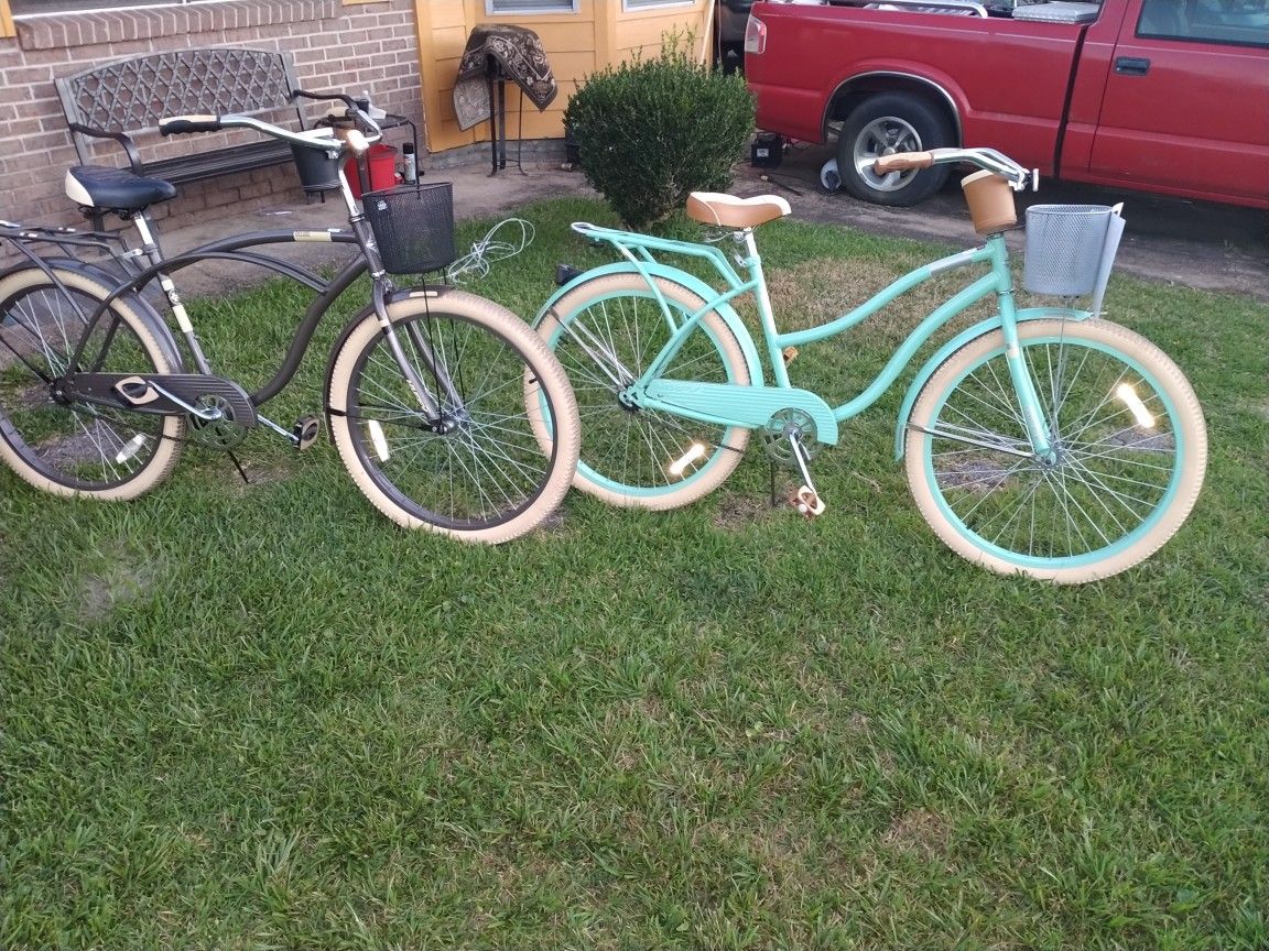 Huffy Deluxe  Her's And His  Bikes