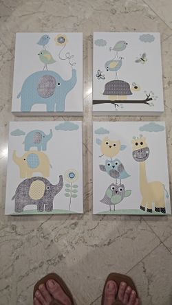 Cuadros para cuarto de bebe