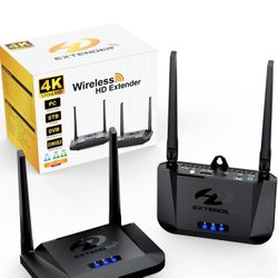 Brand New, Wireless HDMI Transmitter and Receiver 4K 30HZ