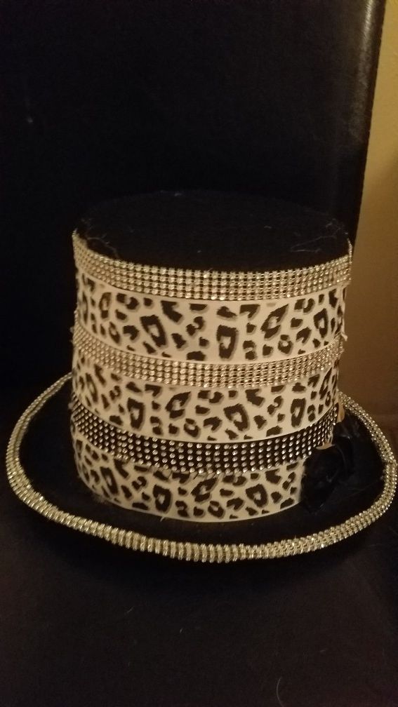 Blinged Out Top Hat,All Products : American Fashion Style Bags On Sale