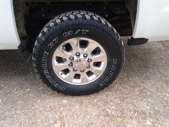 4 GMC wheels with tires