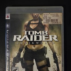 PS3 Game- TOMB RAIDER- UNDERWORLD