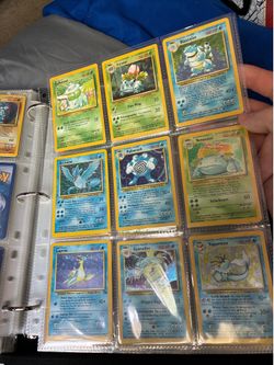 Pokemon Vintage Binder TCG (Holos/Rev Holos/Promos/Non Holos)