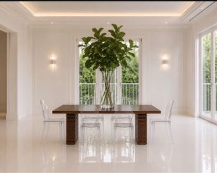 Dining table from pottery barn