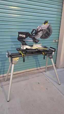 Ryobi 18V One Plus HP 10" Brushless Miter Saw With Stand