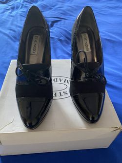 Steve Madden black Heels Size 7.5