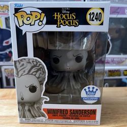 EXCLUSIVE Winifred Sanderson Hocus Pocus Funko Pop #1240 Disney Witch Movies