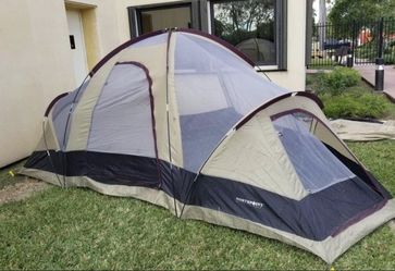 North Point Adventure Gear Tent For tent missing original rain fly but I included an extra I had that fits the tent perfectly!