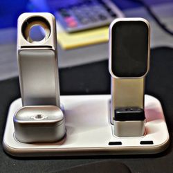 Apple Watch, iPhone, And Airpod Charging Station