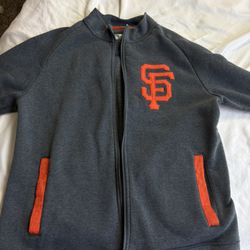 Giants Zip Up Sweater 