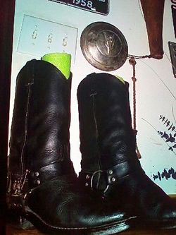 Biker boots size 10