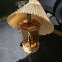 vintage mid-century modern Don Ward table lamp  
