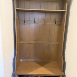 Hall Tree With Storage 