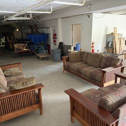 Three Sofa For Sale