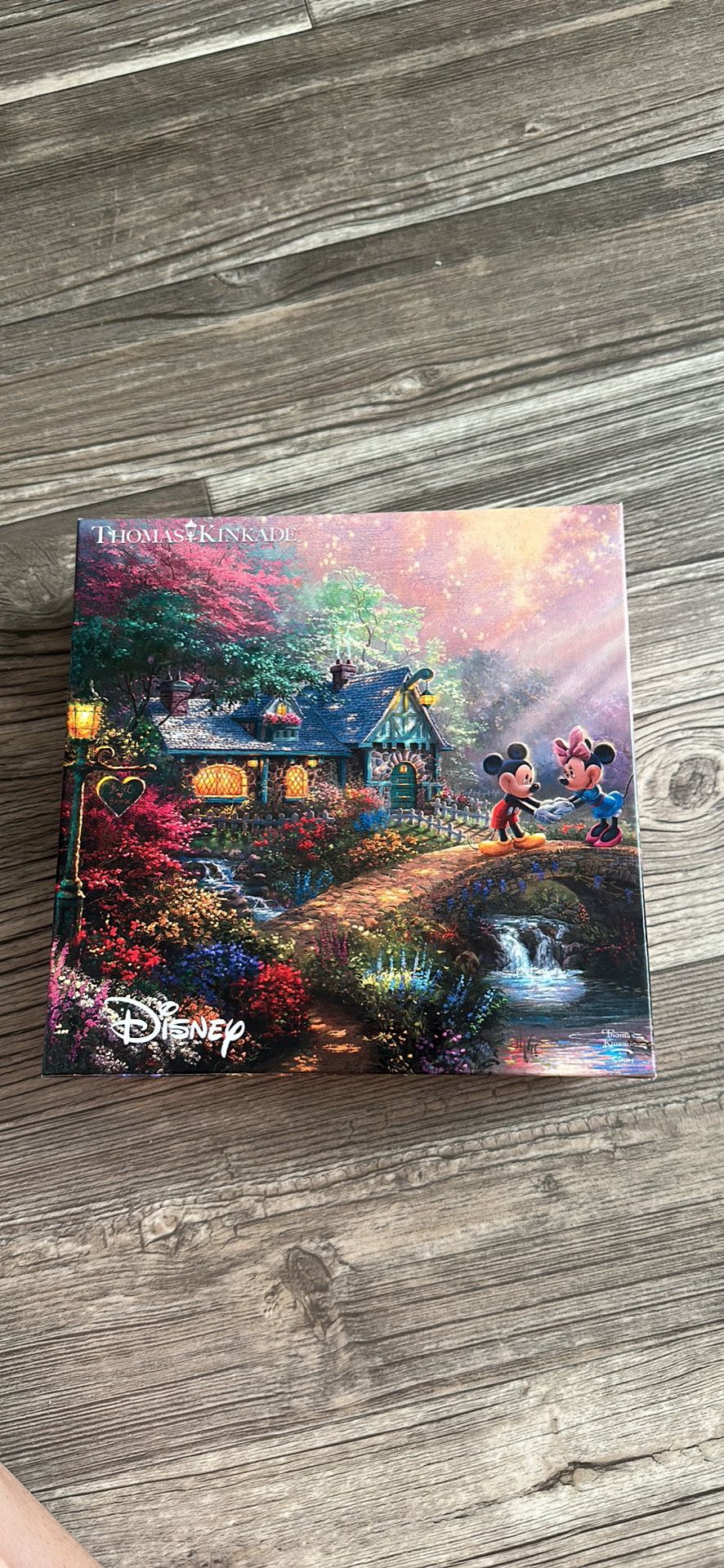 Thomas Kinkade Disney Puzzle Mickey Mouse