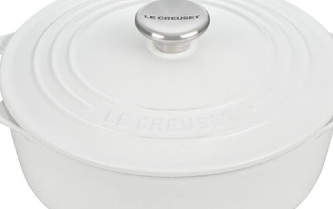 Le Creuset Enameled Cast Iron Shallow Round Oven Cookware