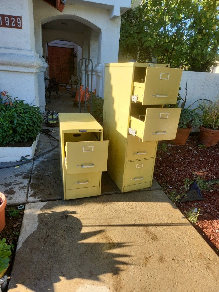 File Cabinets. Metal