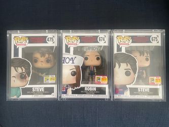 Steve and Robin SDCC FUNKO