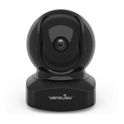 Security Camera, IP Camera 2K, WiFi Home Indoor Camera for Baby/Pet/Nanny, 2 Way Audio Night Vision, Works with Alexa, with TF Card Slot and Cloud