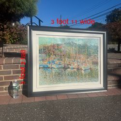 Sassone Painting (large) (artist Print) (24 beach Road 1991) 