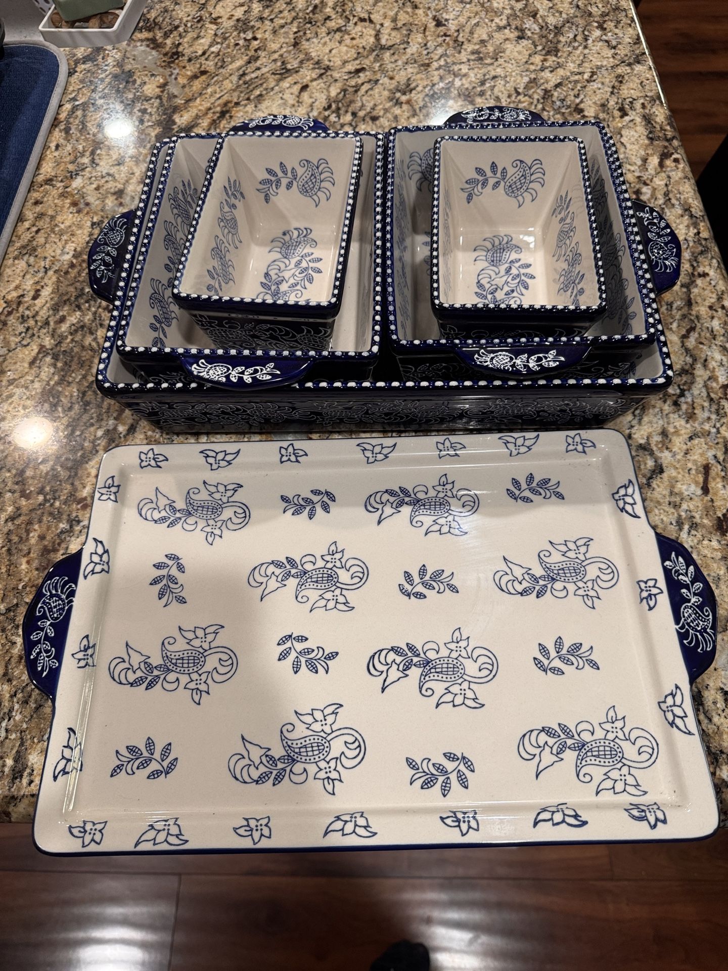 Ceramic 6 Pcs Baking Set