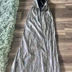 Silver Shiny Cape 