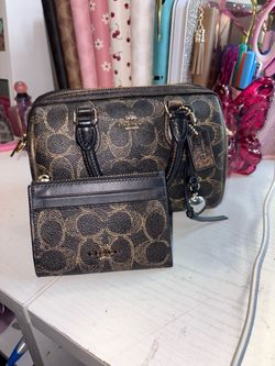 Coach mini Rowan and Wallet