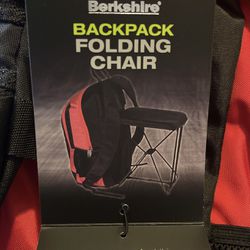 NEW Backpack Folding Chair 