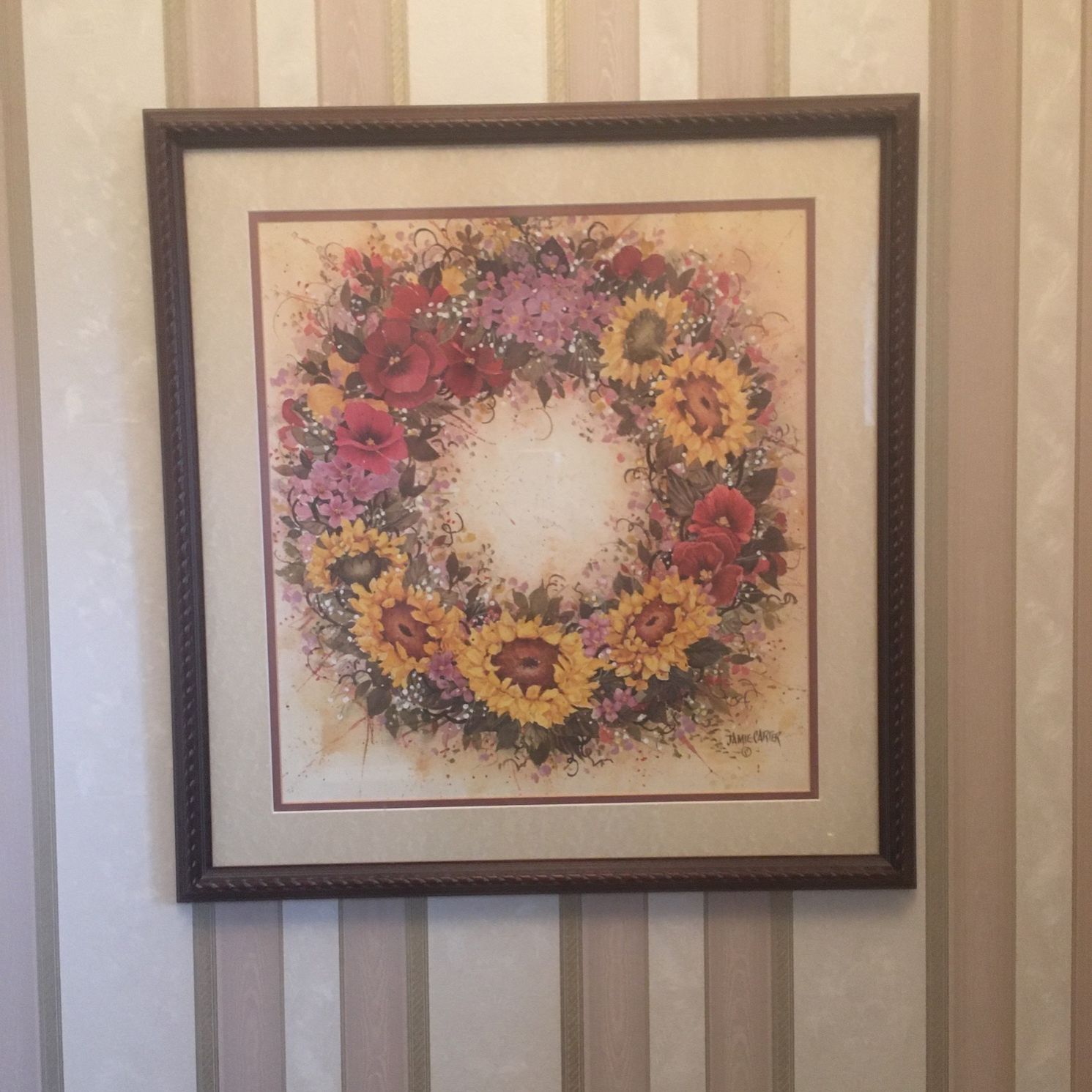 Flower Wreath Picture