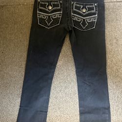 waist 31 length 32 black montero brand dress pants