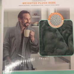 Weighted Plush Robe Unisex