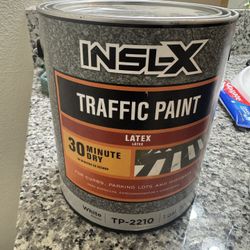 Inslx Traffic Paint 1 Gallon White 
