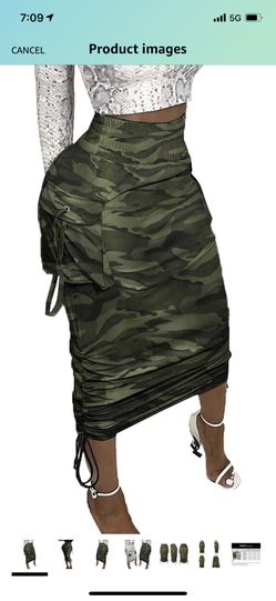 Super Cute Camp Maxi Skirt