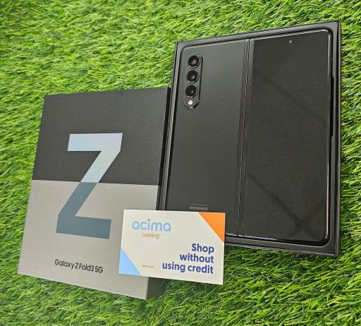 SAMSUNG GALAXY Z FOLD 3 5G UNLOCKED. FREE SMARTWACH/ HEADPHONES. PAY $1 TODAY REST IN PAYMENTS. NO CREDIT NEEDED FINANCING