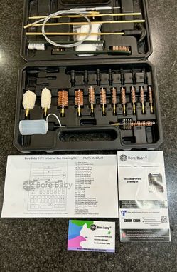 Bore Baby 31PC Universal Gun Cleaning Kit