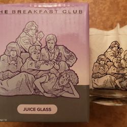 The Breakfast Club Loot Crate Exclusive Juice Glass